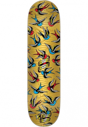 Santa Cruz 8,25" Sommer Sparrows Pro Skateboard Deck
